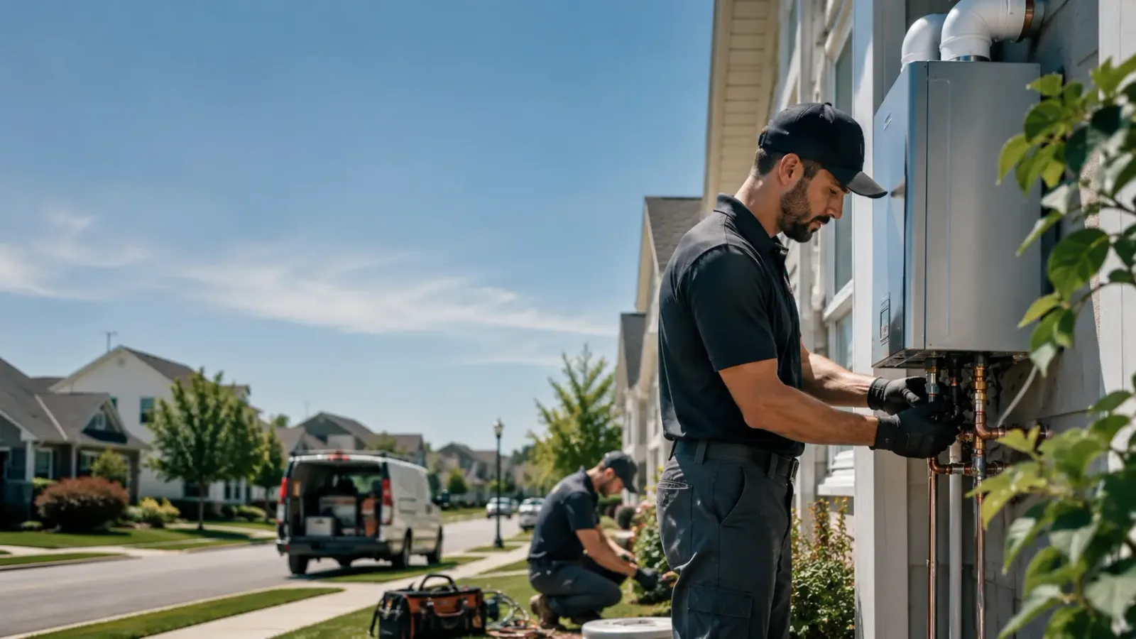 Tankless Water Heater Installation in Sebec, ME